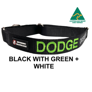 Embroidered martingale dog collars best sale