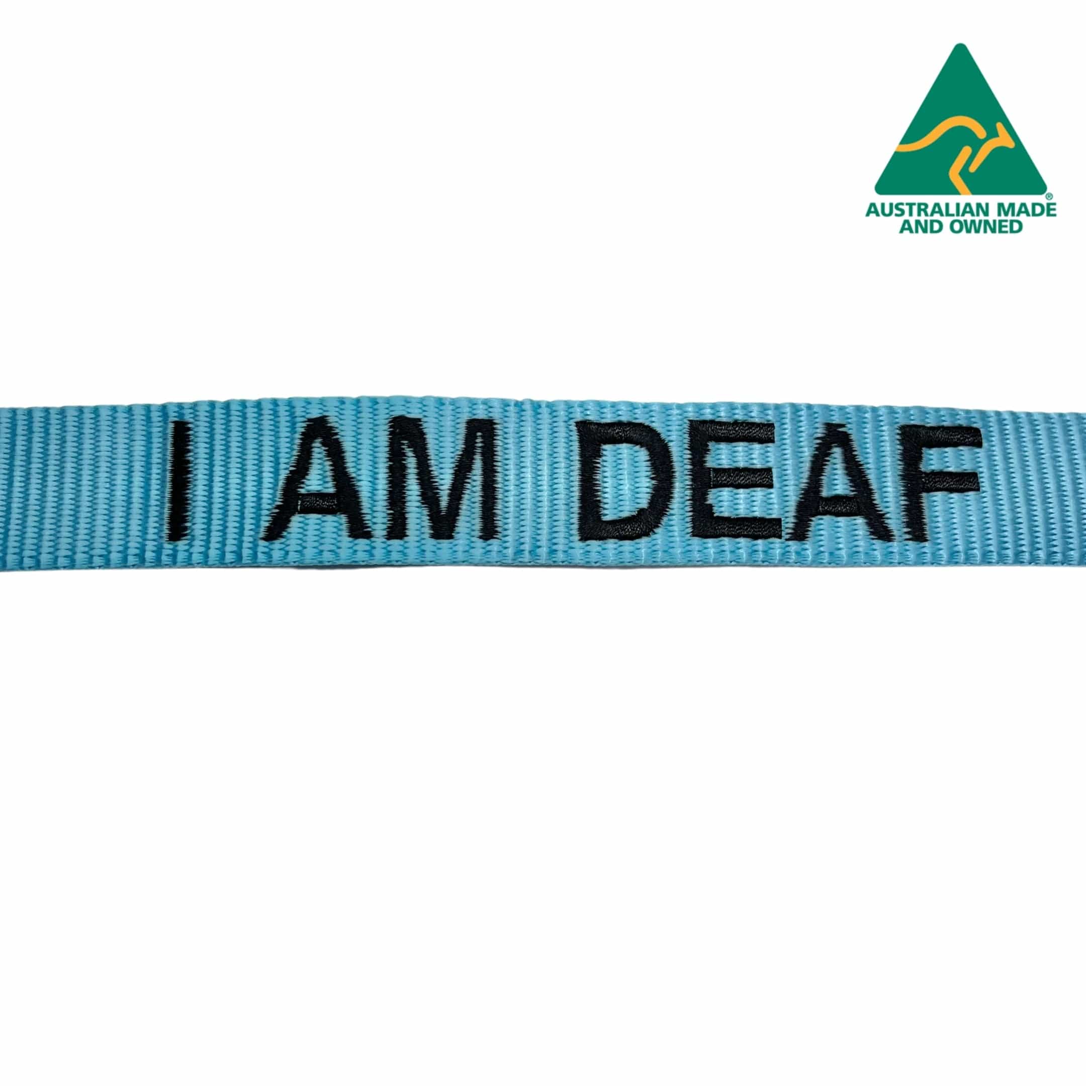 I Am Deaf Dog Collar