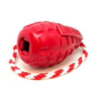 Reward Grenade Dog Chew Toy fro Rover Pet Products and Sodapup Dog Toys