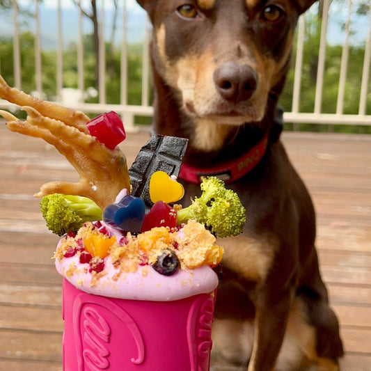 Puppy Can Toy - for soft gums and teething puppies.