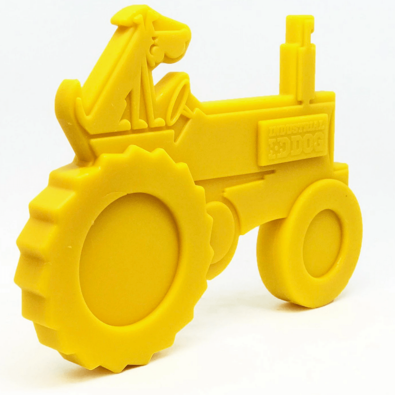 Nylon Tractor in Yellow from Rover Pet Products - Dog Power Chewer Toy