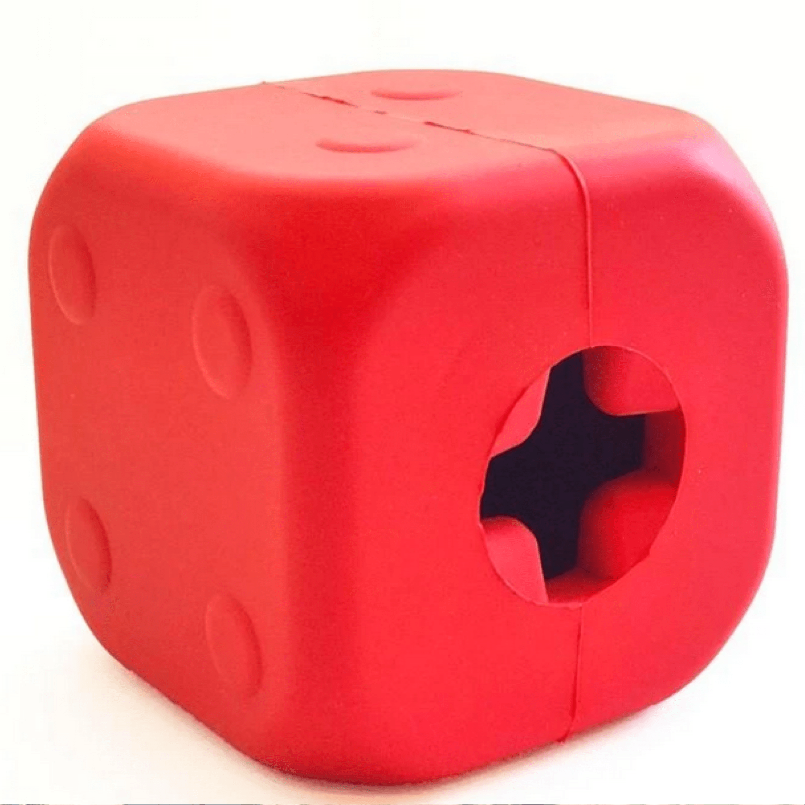 Chew, fetch and enrichment toy from Rover Pet Products - Red Dice