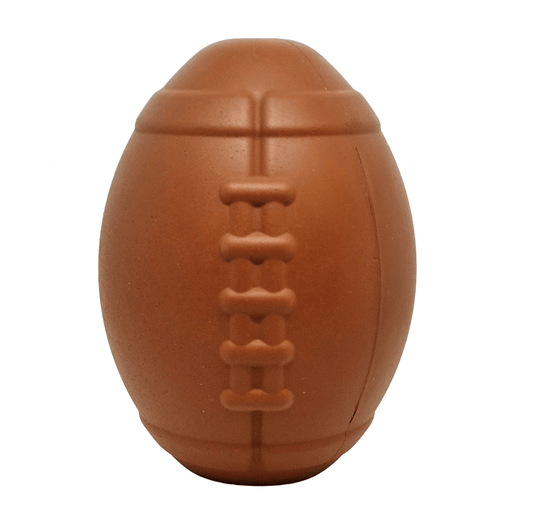 Brown Football Chew and Enrichment Dog Toy