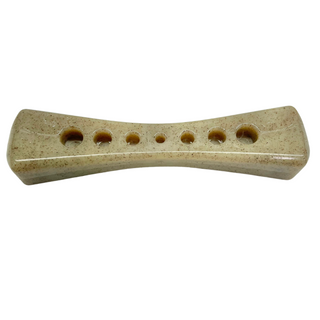 Mod Bone from Rover Pet Products and Sodapup dog toys. Wood grain look. Extremely durable.