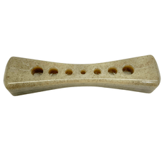 Mod Bone from Rover Pet Products and Sodapup dog toys. Wood grain look. Extremely durable.